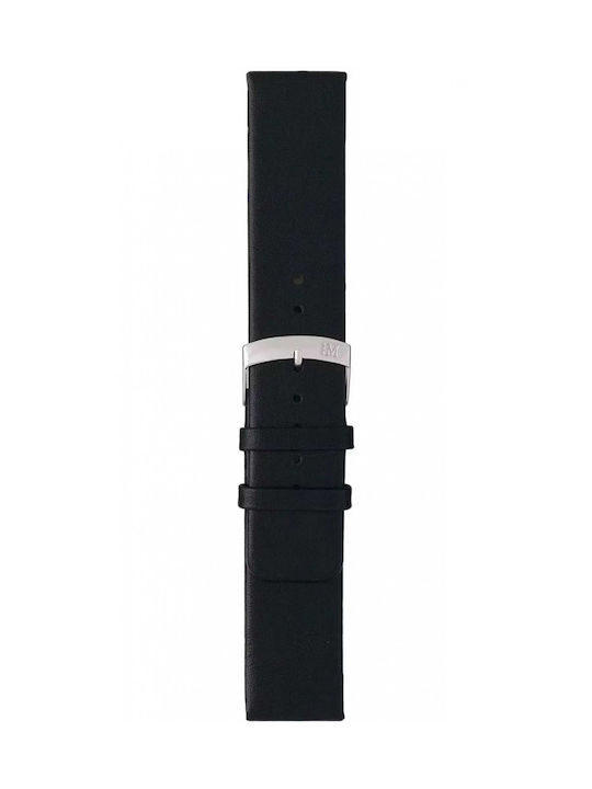 Strap Morellato Large Black Leather 22mm A01x3076875019cr22