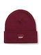 Unisex Set with Beanie Knitted in Purple color