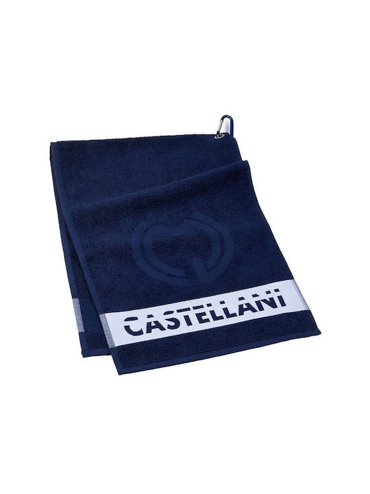 Castellani Πετσέτα Γυμναστηρίου Βαμβακερή Μπλε
