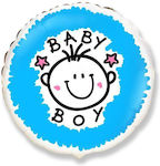 Balloon Foil Boy Birth 46cm