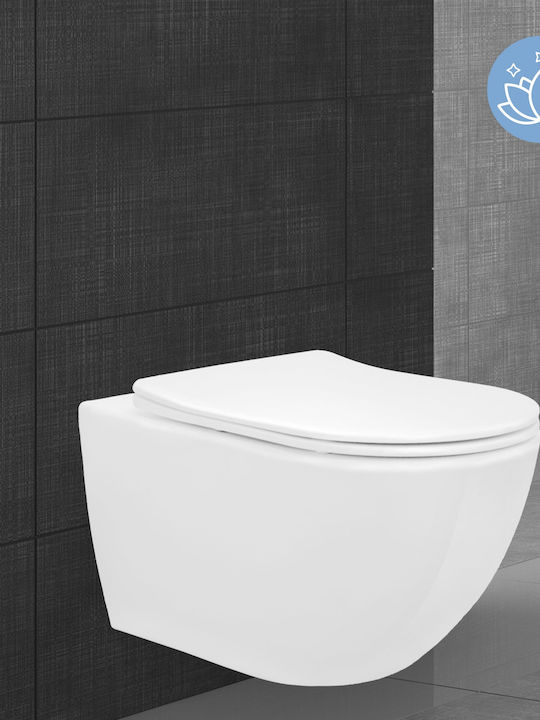 ML-Design Wall-Mounted Toilet White ML-Design Wall-Mounted Toilet White