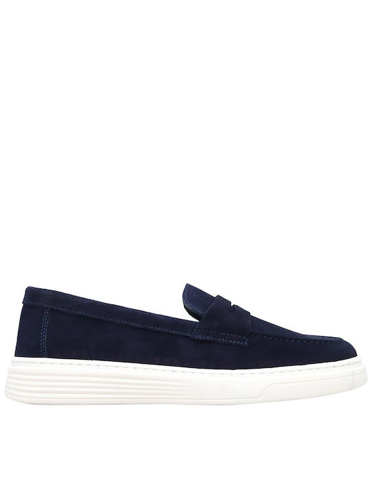 23551 Sue Mokassins & Loafers Haralas - Ozeanblau - Castori