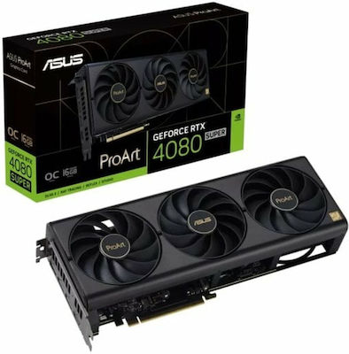 Asus GeForce RTX 4080 Super 16GB GDDR6X ProArt OC Edition Placă Grafică