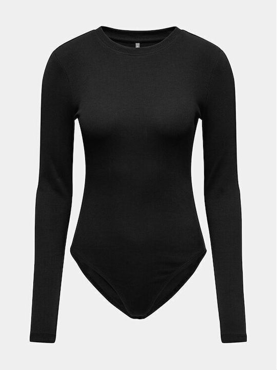 Only Bodysuit Slim Fit Black