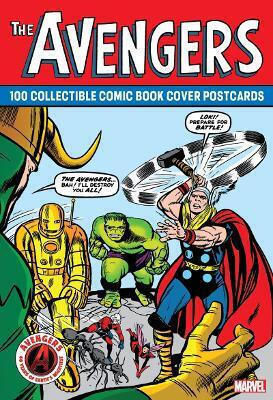 Avengers 100 Collectible Comic Book Cover Postcards Marvel Entertainment, Vol. 1