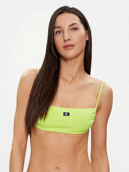 Calvin Klein Monogram Set Bikini Triunghi Verde