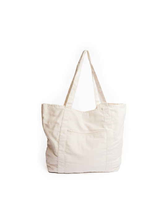 Платнена чанта Simplygreen - Off White