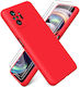4g Note 10s Back Cover Σιλικόνης Κόκκινο (Redmi...