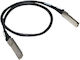 HP Кабел за оптични влакна SFP+ 1м Черен 2бр