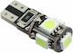 Lamps Car 15 Smd T10 / T15 / W5W / W16W LED 6000K Cold White 12V 1pcs