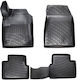Carro Set of Front and Rear Mats 4pcs Tray Type for Alfa Romeo Giulietta 2019+ Black