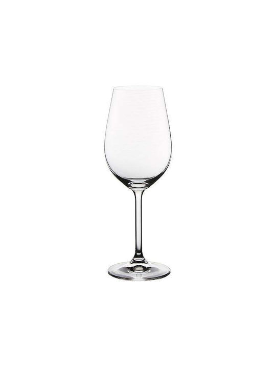 Bohemia Set de Pahare pentru Vin Alb din Sticlă în Culoare Alb 590ml 6buc