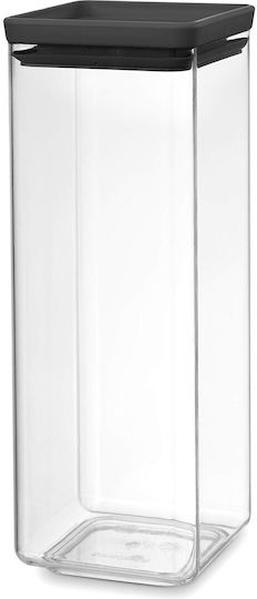 Brabantia General Use Vase with Plastic Lid Black 2500ml