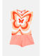 Set pentru copii cu șorturi Vară 2buc Orange Butterfly