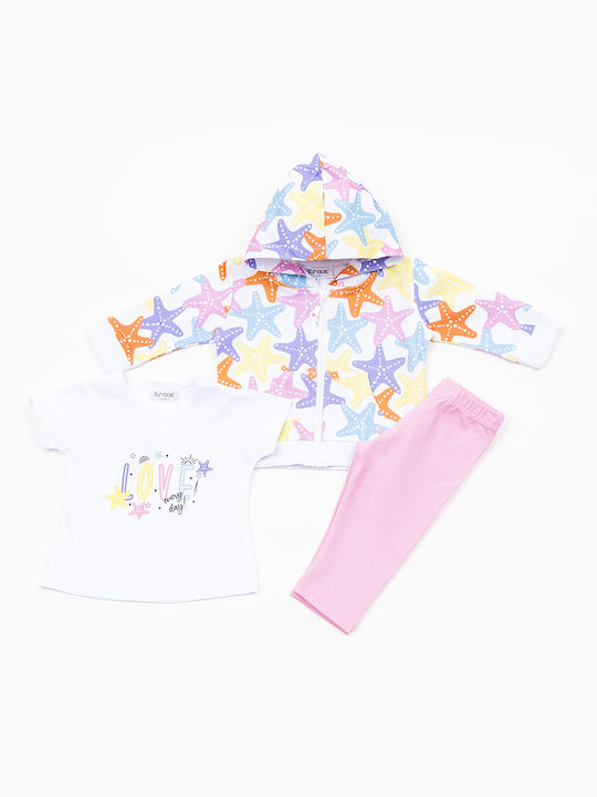 Trax Kinder Set mit Leggings Sommer 3Stück colorful