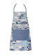 Dimeco Apron Blue 80x70cm