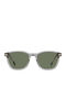Boss Unisex Sunglasses with Gray Plastic Frame and Green Lens BOSS1505/S KB7QT 52