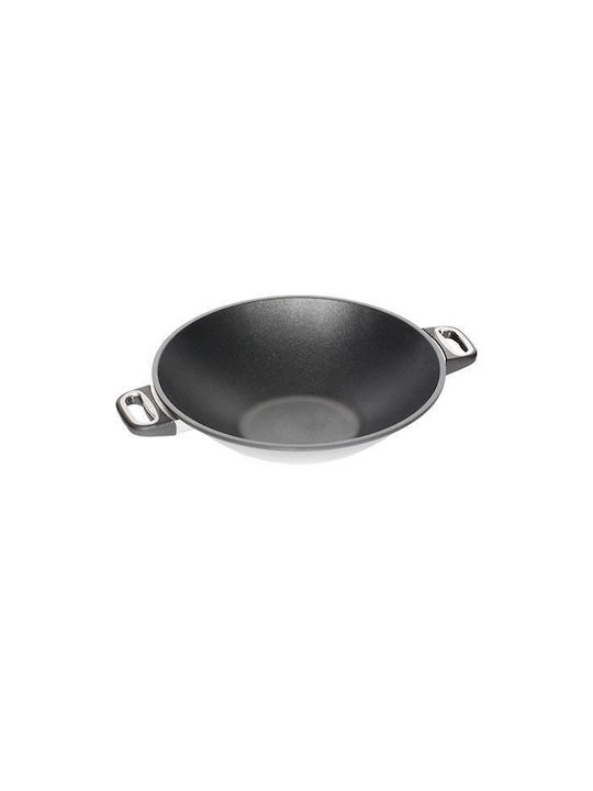 AMT Gastroguss Wok από Αλουμίνιο με Αντικολλητική Επίστρωση 36cm
