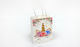 Twisted Handle Paper Bag for Gift with Theme "Unicorns" Multicolored 15x11cm. 12pcs