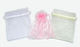 Fabric Pouch for Gift Ecru 20x25cm. 12pcs