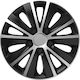 Wheel Covers Set Cridem Rapide 4pcs - Silver/black - 15''