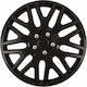 Set Capace De Roți Auto Cridem Dakar Nc 4 Bucăți Negru/ Crom 17''