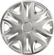 Capace De Roți Auto Spirit 4 Bucăți Argintii 14''