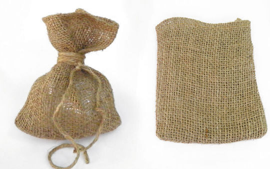 Natürlich Stoff Beutel für Geschenke Mehrfarbig 18x14cm. 20Stück