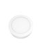 Aca Round Metallic Recessed Spot with Integrated LED and Warm White Light White 20.9x20.9cm. 1pcs
