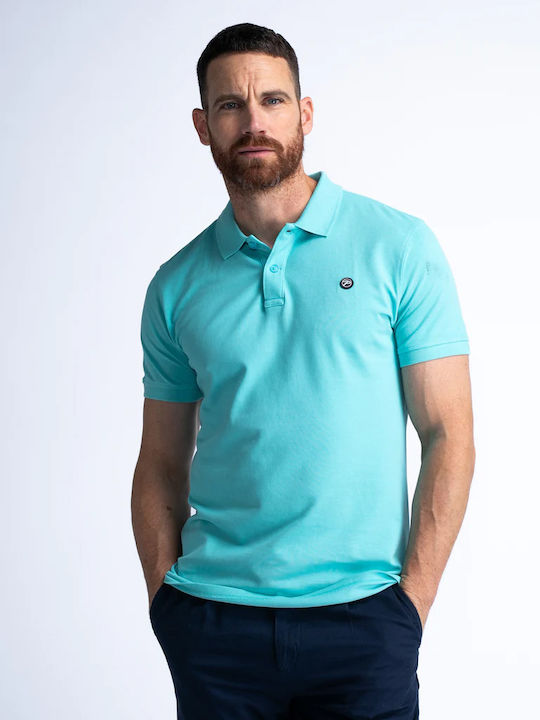 Petrol Industries Herren Shirt Polo Hellblau