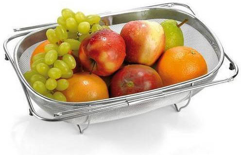Tescoma Grandchef Sieb Nudeln aus Edelstahl 34x24cm 1Stück