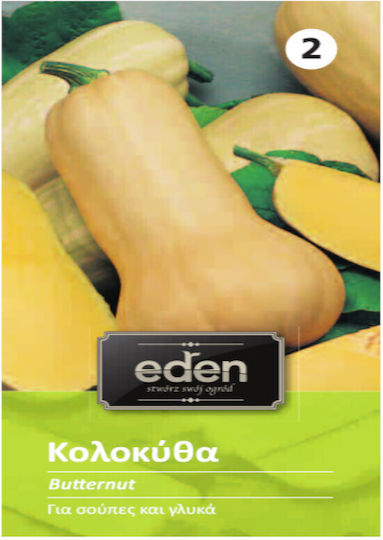 Eden Seeds Pumpkinς Zucchini Eden
