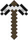Replica de Rol Minecraft Târnăcop de Fier