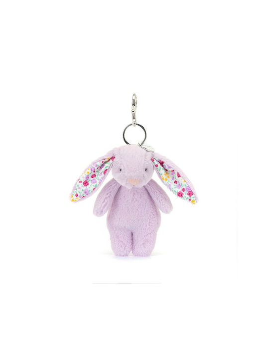 Bl4lbc Jellycat Plush Bunny with keychain purple 17x4cm