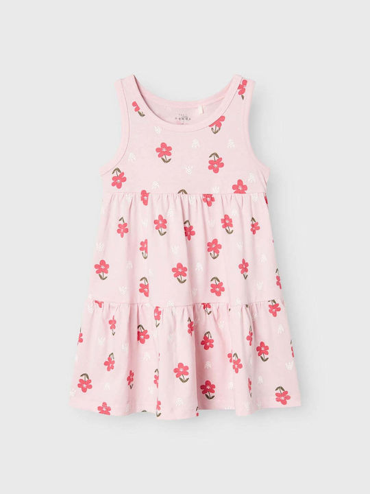 Name It Παιδικό Φόρεμα Αμάνικο Parfait Pink Flo...