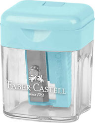 Faber-Castell Mini Box Πλαστική Ξύστρα Γαλάζια ...