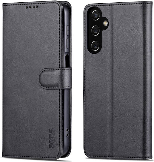 Back Cover Δερμάτινο Μαγνητικό Μαύρο (Galaxy A05s)