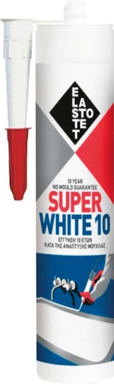 Elastotet Σφραγιστική Σιλικόνη Διάφανη 280ml 12τμχ