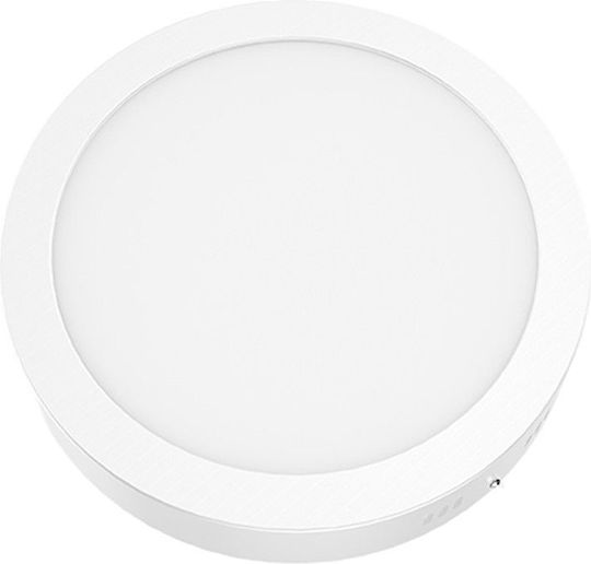 Aca Кръгла LED Панел 23W с Неутрално бяло Светлина 4000К 28.5см.