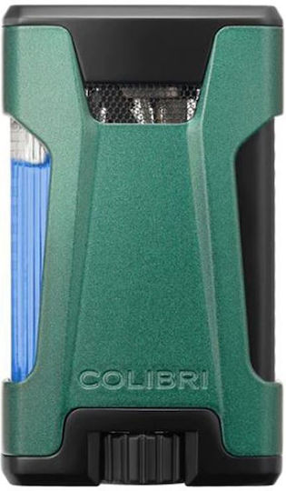 Colibri Αντιανεμικός Αναπτήρας Φλόγας σε Πράσινο χρώμα