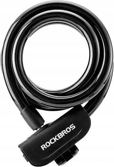 Zapięcie Rowerowe Rockbros Rks515-bk Na Klucz 1,1m - Czarne