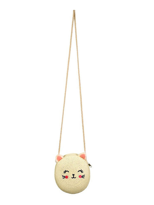 Aquablue Kids Bag Shoulder Bag Beige 15cmx18cmcm