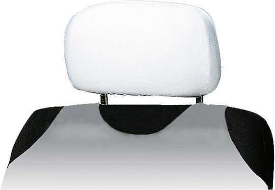 Seat Headrests Cover Albi Kegel 2pcs - White