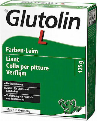 Glutolin Σκόνη Κόλλας Ταπετσαρίας Υψηλής Θερμοκρασίας Πράσινη 125gr