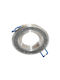 Obiettivo Round Metallic Frame for Spot GU10 Silver 1pcs