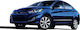 Hyundai Accent Blue Sedan 2011+ Протектор за рама Трим порт Стомана+пластмаса Хром 8бр