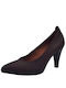 Hispanitas Leder Pumps Burgundisch