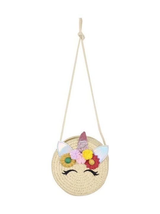 Aquablue Kids Bag Shoulder Bag Beige 14.5cmx18cmcm