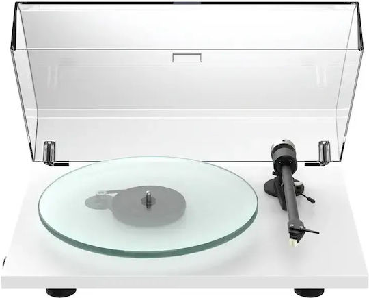 Pro-Ject Audio T2W Pick-Up Cu Transmisie Cu Curea Și Preamp Încorporat Satin Alb