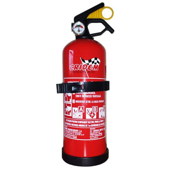 Extinctor Auto cu Pulbere Uscată 8A 34B C 1kg
